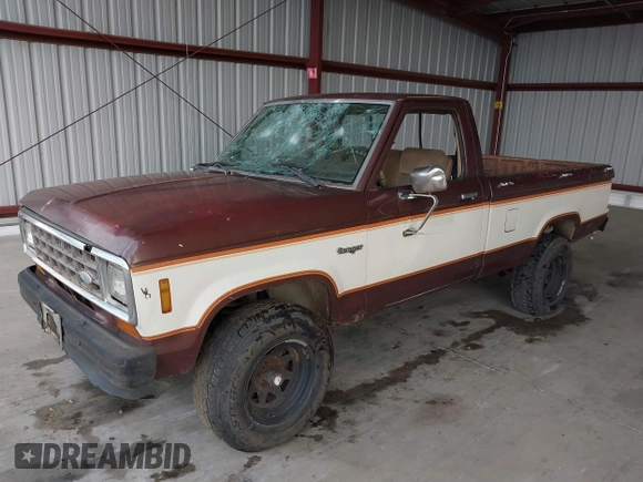 1983 Ford Ranger with VIN 1FTCR11S0DUB91099, listed as a IAAI auction lot 41713374 with 55,418 mi miles and . Bid and sale history available at DreamBid. Image 2.