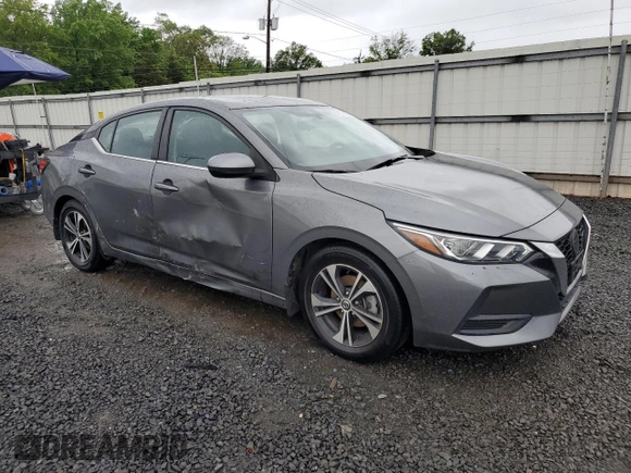 2021 Nissan Sentra SV z VIN 3N1AB8CVXMY297961, wystawiony jako Copart lot #57107045 z przebiegiem 39 533 mil mil oraz Szkoda całkowita • Salvage title. Historia ofert i sprzedaży dostępna na DreamBid. Obrazek 4.