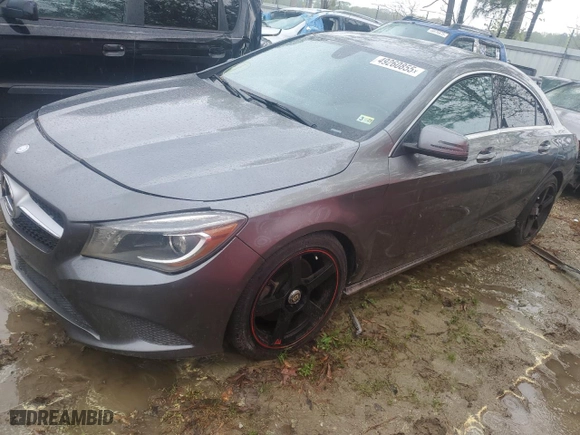 2014 Mercedes-Benz CLA-Class CLA 250 with VIN WDDSJ4EB2EN154264, listed as a Copart auction lot 49260855 with 99,024 mi miles and Clean Title. Bid and sale history available at carsss.com. Image 1.