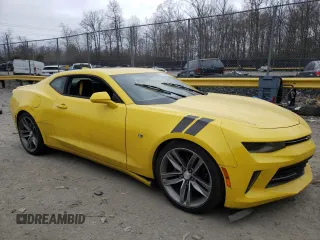 2018 Chevrolet Camaro 1LT with VIN 1G1FB1RS0J0161733, listed as a Copart auction lot 47868025 with 54,924 mi miles and Salvage Title. Bid and sale history available at DreamBid. Image 4.