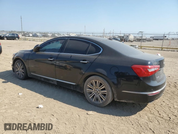 2016 Kia Cadenza Premium with VIN KNALN4D72G5215760, listed as a Copart auction lot 76055694 with 94,433 mi miles and Clean Title. Bid and sale history available at DreamBid. Image 2.