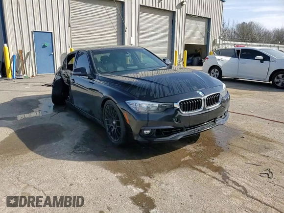 2016 BMW 3 Series 328i with VIN WBA8E9C59GK647198, listed as a Copart auction lot 48223225 with 138,704 mi miles and Salvage Title. Bid and sale history available at DreamBid. Image 13.