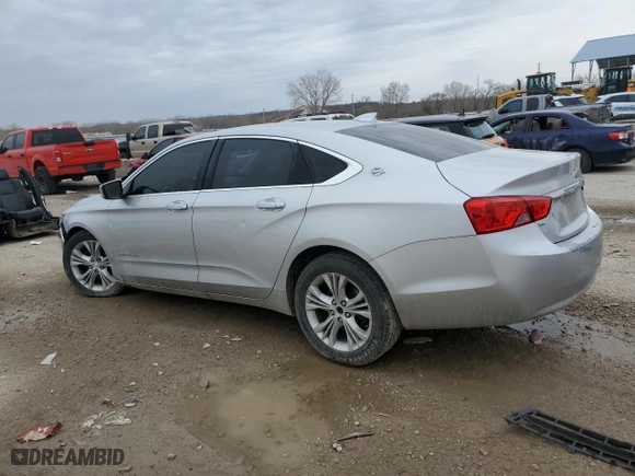 2015 Chevrolet Impala LT with VIN 2G1125S34F9261335, listed as a Copart auction lot 50225005 with 167,669 mi miles and Salvage Title. Bid and sale history available at carsss.com. Image 2.