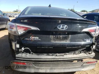 2016 Hyundai Sonata Hybrid Limited with VIN KMHE34L13GA026696, listed as a Copart auction lot 69354823 with 84,579 mi miles. Bid and sale history available at carsss.com. Image 6.