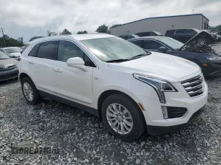 2018 Cadillac XT5 FWD with VIN 1GYKNARS1JZ222767, listed as a Copart auction lot 57989015 with 33,464 mi miles and Salvage title. Bid and sale history available at DreamBid. Image 4.
