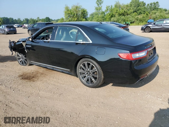 2017 Lincoln Continental Reserve с VIN 1LN6L9NP1H5600693, выставлен на аукционе Copart как лот 64002605 с пробегом 71 443 миль миль и Списание • Salvage title. История ставок и продаж доступна на DreamBid. Изображение 2.