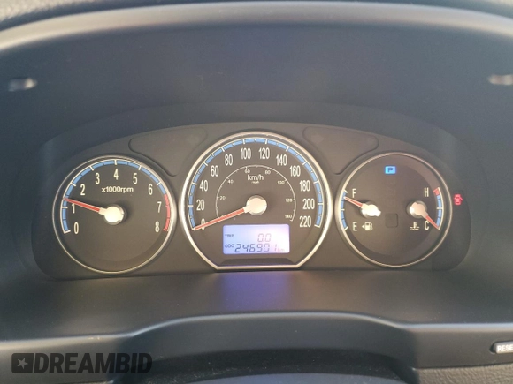 2009 Hyundai Santa Fe GL z VIN 5NMSG13E59H290329, wystawiony jako Copart lot #74808684 z przebiegiem 246 901 mil mil oraz Szkoda całkowita • Salvage title. Historia ofert i sprzedaży dostępna na DreamBid. Obrazek 9.