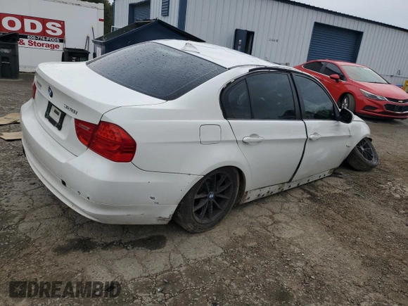 2010 BMW 3 Series 328i with VIN WBAPH7G57ANM50831, listed as a Copart auction lot 50303545 with 162,308 mi miles and Salvage Title. Bid and sale history available at carsss.com. Image 3.