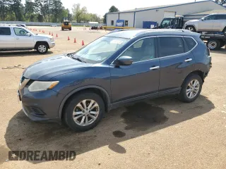 2016 Nissan Rogue SV with VIN KNMAT2MT1GP622345, listed as a Copart auction lot 50337225 with 115,457 mi miles and Salvage Title. Bid and sale history available at carsss.com. Image 1.