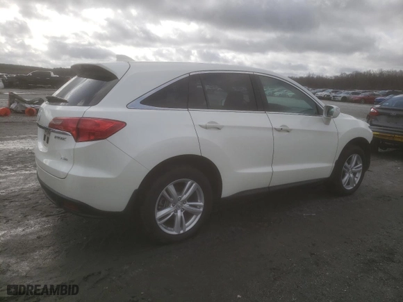 2014 Acura RDX Tech Pkg with VIN 5J8TB4H55EL020962, listed as a Copart auction lot 47659845 with 56,602 mi miles and Salvage Title. Bid and sale history available at carsss.com. Image 3.