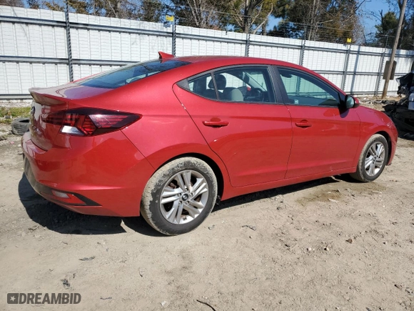 2020 Hyundai Elantra SEL with VIN 5NPD84LF3LH535221, listed as a Copart auction lot 47233695 with 112,566 mi miles and Salvage Title. Bid and sale history available at carsss.com. Image 3.
