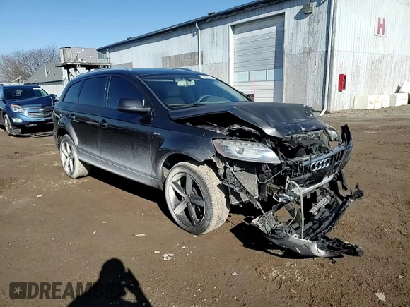 2013 Audi Q7 3.0T S line Prestige with VIN WA1DGAFEXDD004510, listed as a Copart auction lot 52490045 with 192,300 mi miles and Clean Title. Bid and sale history available at carsss.com. Image 12.