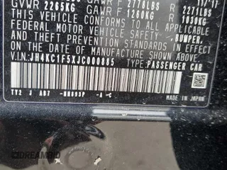 2018 Acura RLX Technology z VIN JH4KC1F5XJC000885, wystawiony jako Copart lot #47565255 z przebiegiem 101 837 mil mil oraz Szkody całkowita. Historia ofert i sprzedaży dostępna na DreamBid. Obrazek 12.