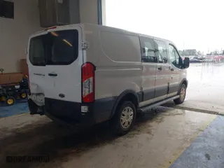2018 Ford Transit Van with VIN 1FTYR1ZM2JKB17525, listed as a IAAI auction lot 41613222 with NaN miles. Bid and sale history available at carsss.com. Image 4.