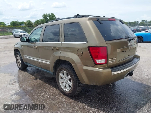 2009 Jeep Grand Cherokee Limited with VIN 1J8HR58T49C505936, listed as a IAAI auction lot 42672265 with 346,152 mi miles and . Bid and sale history available at DreamBid. Image 3.