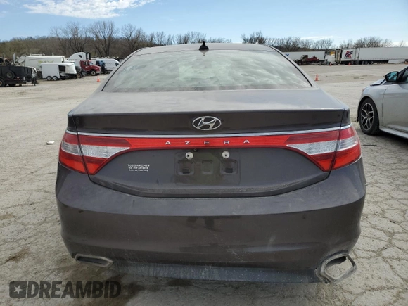 2015 Hyundai Azera with VIN KMHFG4JG0FA495369, listed as a Copart auction lot 50450185 with 126,259 mi miles and Clean title. Bid and sale history available at DreamBid. Image 7.