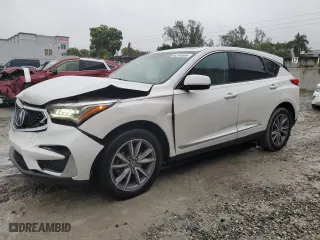 2021 Acura RDX w/Technology Package with VIN 5J8TC1H56ML008166, listed as a Copart auction lot 42165995 with 41,268 mi miles and Salvage Title. Bid and sale history available at carsss.com. Image 1.