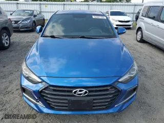 2018 Hyundai Elantra Sport with VIN KMHD04LB1JU468220, listed as a Copart auction lot 53391155 with 117,084 mi miles and Clean Title. Bid and sale history available at carsss.com. Image 5.