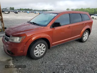2014 Dodge Journey American Value with VIN 3C4PDCAB0ET213996, listed as a Copart auction lot 60522665 with 249,930 mi miles and Salvage title. Bid and sale history available at DreamBid. Image 1.