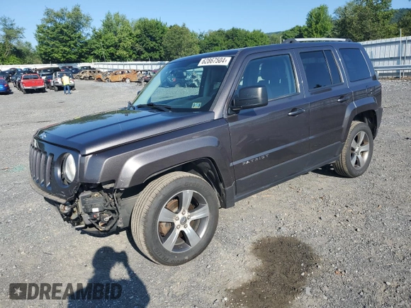 2016 Jeep Patriot High Altitude with VIN 1C4NJRFB1GD640043, listed as a Copart auction lot 83088634 with 117,643 mi miles and Salvage title. Bid and sale history available at DreamBid. Image 1.
