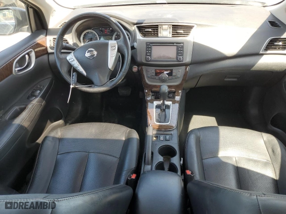 2013 Nissan Sentra SL with VIN 3N1AB7AP7DL713234, listed as a Copart auction lot 51840225 with 184,248 mi miles and Salvage Title. Bid and sale history available at carsss.com. Image 8.