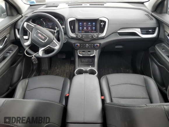 2024 GMC Terrain SLT with VIN 3GKALVEG6RL354799, listed as a Copart auction lot 56865005 with 12,837 mi miles and Salvage title. Bid and sale history available at DreamBid. Image 8.