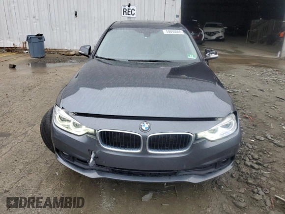 2018 BMW 3 Series 320i xDrive with VIN WBA8A3C52JA067443, listed as a Copart auction lot 59093005 with 69,078 mi miles and Salvage title. Bid and sale history available at DreamBid. Image 5.