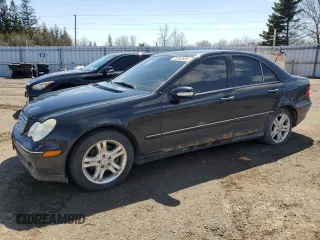 2007 Mercedes-Benz C 230 Sport with VIN WDBRF52H77F890234, listed as a Copart auction lot 53742555 with 271,934 mi miles and Clean Title. Bid and sale history available at DreamBid. Image 1.