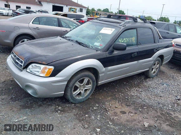 2004 Subaru Baja Special Sports с VIN 4S4BT62C547100534, выставлен на аукционе IAAI как лот 42377778 с пробегом 290 628 миль миль и . История ставок и продаж доступна на DreamBid. Изображение 2.