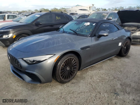 2023 Mercedes-Benz SL with VIN W1KVK5AB4PF017572, listed as a Copart auction lot 75986214 with NaN miles and Non Repairable. Bid and sale history available at carsss.com. Image 1.