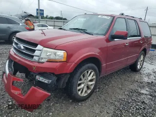 2015 Ford Expedition Limited z VIN 1FMJU1KT5FEF30882, wystawiony jako Copart lot #58217755 z przebiegiem 213 462 mil mil oraz Szkoda całkowita • Salvage title. Historia ofert i sprzedaży dostępna na DreamBid. Obrazek 1.