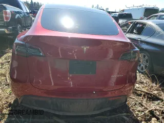 2024 Tesla Model Y Long Range с VIN 7SAYGDEE0RF084798, выставлен на аукционе Copart как лот 45742835 с пробегом Не указан миль и Списание • Salvage title. История ставок и продаж доступна на DreamBid. Изображение 6.
