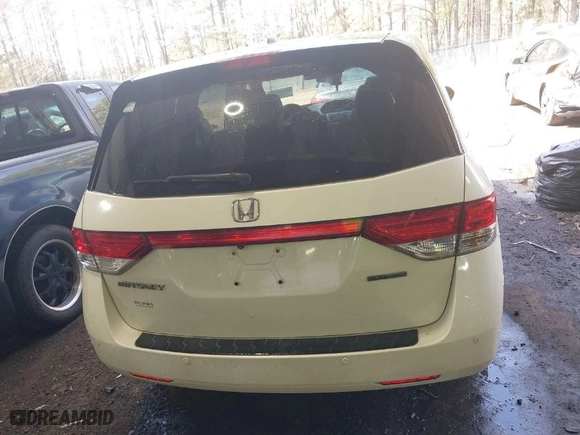 2015 Honda Odyssey Touring Elite with VIN 5FNRL5H9XFB071733, listed as a IAAI auction lot 41805316 with NaN miles. Bid and sale history available at carsss.com. Image 16.