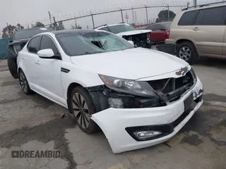 2011 Kia Optima SX z VIN KNAGR4A60B5134153, wystawiony jako IAAI lot #42105045 z przebiegiem 219 588 mil mil oraz . Historia ofert i sprzedaży dostępna na DreamBid. Obrazek 1.