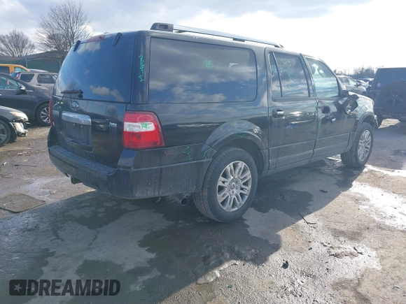 2013 Ford Expedition Max Limited with VIN 1FMJK2A50DEF32700, listed as a IAAI auction lot 41431440 with 269,147 mi miles and . Bid and sale history available at DreamBid. Image 4.