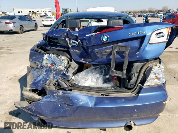 2008 BMW 3 Series 335i with VIN WBAWL73528PX58536, listed as a Copart auction lot 46889105 with Not Provided miles and Salvage Title. Bid and sale history available at carsss.com. Image 6.