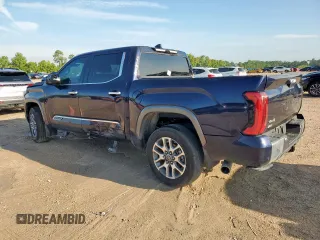 2024 Toyota Tundra 1794 Edition with VIN 5TFMC5DB7RX064784, listed as a Copart auction lot 62749385 with 17,587 mi miles and Salvage title. Bid and sale history available at DreamBid. Image 2.