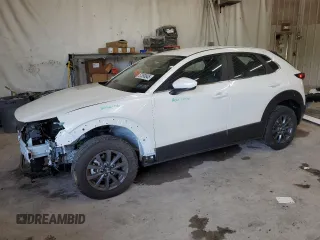 2024 Mazda CX-30 S with VIN 3MVDMBAM4RM711258, listed as a Copart auction lot 57393845 with 6,358 mi miles and Salvage title. Bid and sale history available at DreamBid. Image 1.