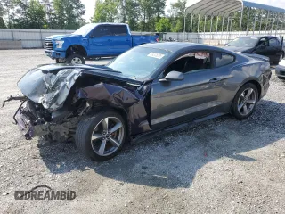 2015 Ford Mustang V6 with VIN 1FA6P8AM1F5402309, listed as a Copart auction lot 59328295 with 186,324 mi miles and Salvage title. Bid and sale history available at DreamBid. Image 1.