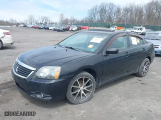 2009 Mitsubishi Galant ES with VIN 4A3AB36F39E039240, listed as a IAAI auction lot 42059370 with 220,423 mi miles. Bid and sale history available at carsss.com. Image 2.