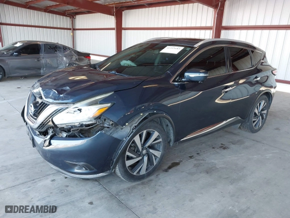 2015 Nissan Murano S with VIN 5N1AZ2MG0FN246941, listed as a IAAI auction lot 41353183 with 111,619 mi miles. Bid and sale history available at carsss.com. Image 17.