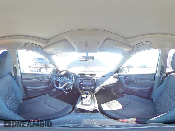 2017 Nissan Rogue SV with VIN 5N1AT2MT7HC896430, listed as a Copart auction lot 48078795 with 99,566 mi miles and Salvage Title. Bid and sale history available at carsss.com. Image 14.