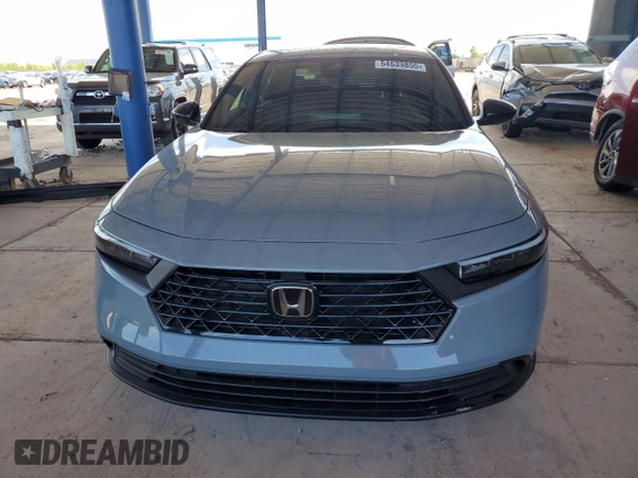 2024 Honda Accord Sport с VIN 1HGCY2F55RA050213, выставлен на аукционе Copart как лот 54633855 с пробегом 17 341 миль миль и Списание • Salvage title. История ставок и продаж доступна на DreamBid. Изображение 5.