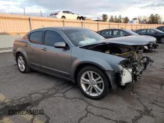 2012 Dodge Avenger SXT Plus with VIN 1C3CDZEGXCN310082, listed as a Copart auction lot 82546944 with Not Provided miles and Salvage Title. Bid and sale history available at carsss.com. Image 4.