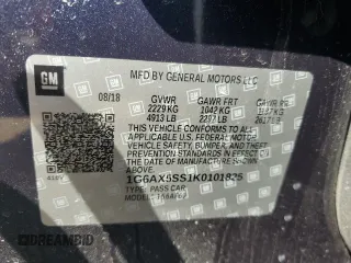 2019 Cadillac CTS Luxury AWD z VIN 1G6AX5SS1K0101825, wystawiony jako Copart lot #52970115 z przebiegiem 56 886 mil mil oraz Czysty tytuł • Clean title. Historia ofert i sprzedaży dostępna na DreamBid. Obrazek 13.