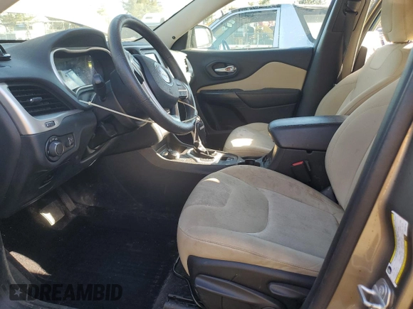 2016 Jeep Cherokee Sport with VIN 1C4PJMAS7GW267761, listed as a Copart auction lot 47536505 with 66,867 mi miles and Salvage title. Bid and sale history available at DreamBid. Image 7.