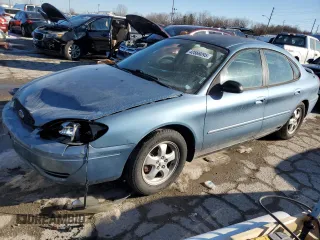 2006 Ford Taurus SE with VIN 1FAFP53U26A118660, listed as a Copart auction lot 42566095 with 0 mi miles and Salvage Title. Bid and sale history available at carsss.com. Image 1.