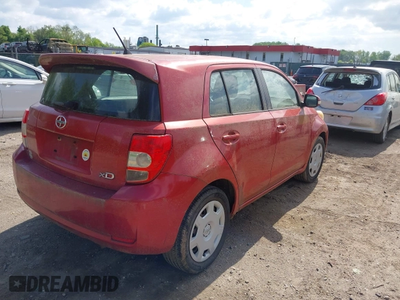 2008 Scion xD with VIN JTKKU10448J001978, listed as a IAAI auction lot 42112448 with 205,399 mi miles and . Bid and sale history available at DreamBid. Image 4.