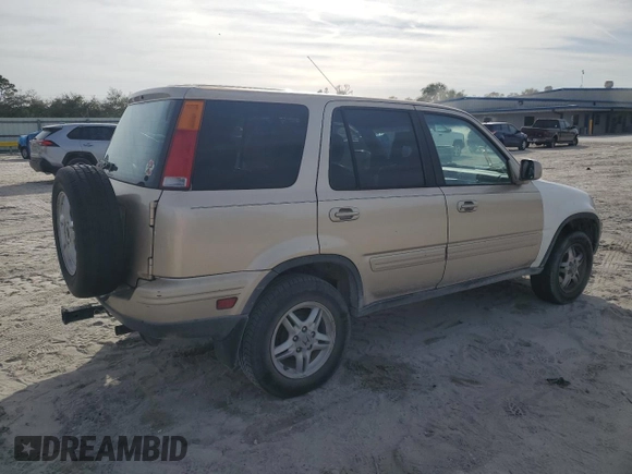2000 Honda CR-V SE with VIN JHLRD1877YS023586, listed as a Copart auction lot 42929835 with 195,015 mi miles and Salvage Title. Bid and sale history available at carsss.com. Image 3.