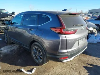 2022 Honda CR-V EX with VIN 7FARW2H54NE047966, listed as a IAAI auction lot 41674907 with 49,521 mi miles. Bid and sale history available at carsss.com. Image 3.